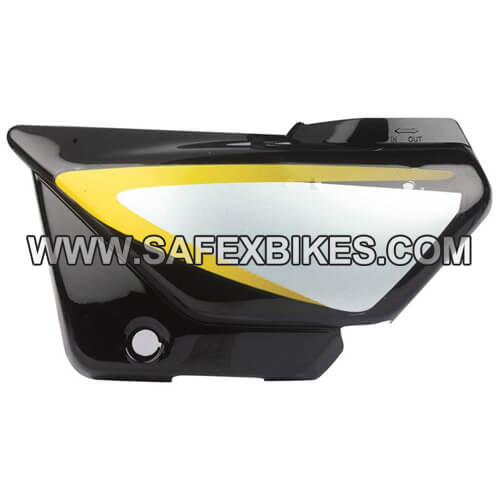 SIDE PANEL SET SPLENDOR PLUS ALLOY WHEEL BLACK/BLUE ZADON Motorcycle